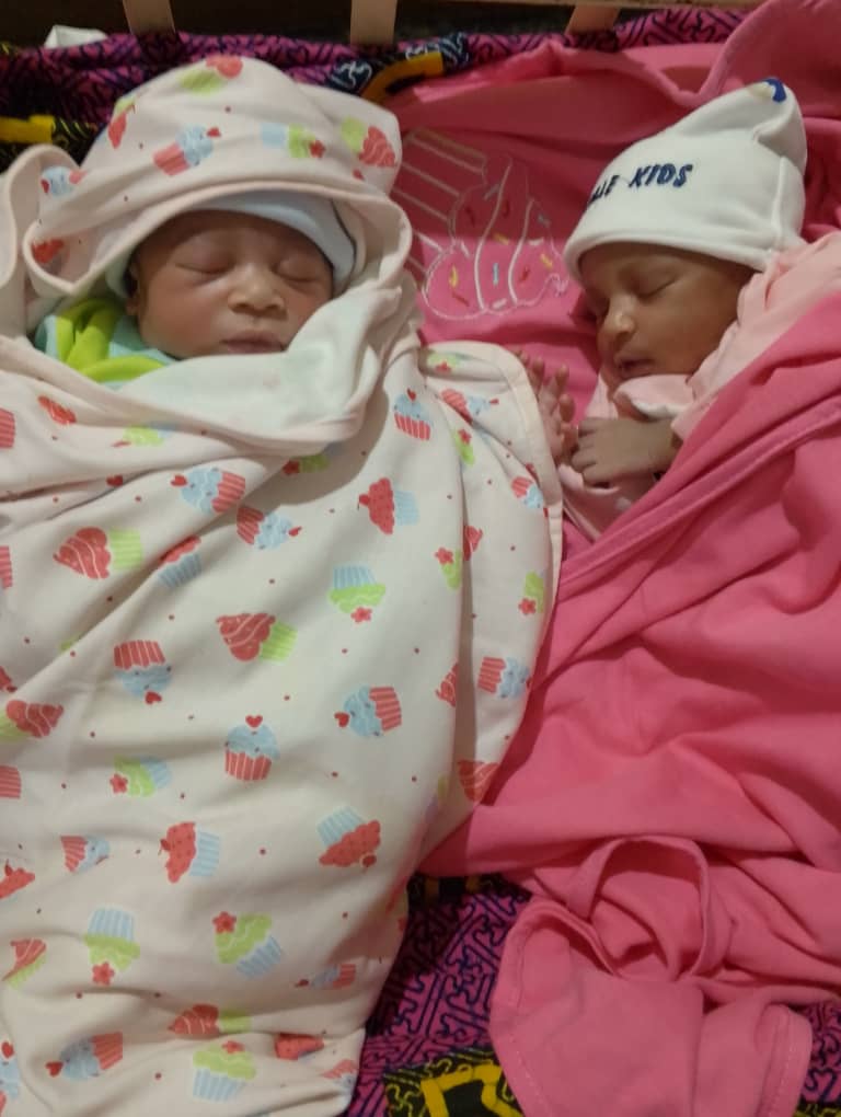 Twin babies at CORE Fertility Clinic